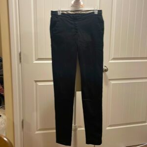 Armani collezioni designer luxury black slim pant size 38 women